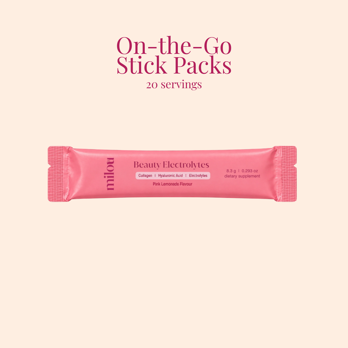 Beauty Electrolytes – Pink Lemonade